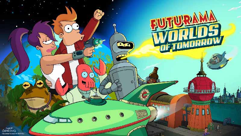 بازی کارتونی Futurama: Worlds of Tomorrow