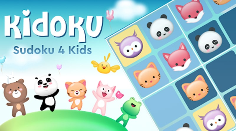 اپلیکیشن Kidoku – Kids Sudoku Puzzle، بهترین بازی روانشناسی اندروید