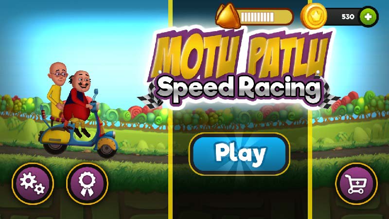 بازی کارتونی Motu Patlu Racing