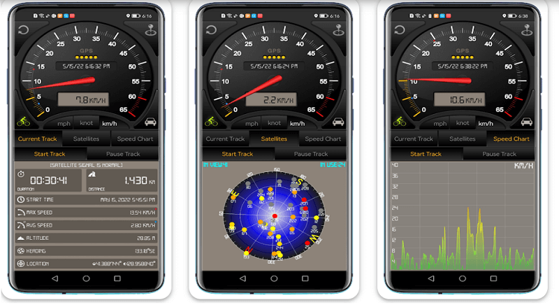 برنامه Speedometer GPS Pro