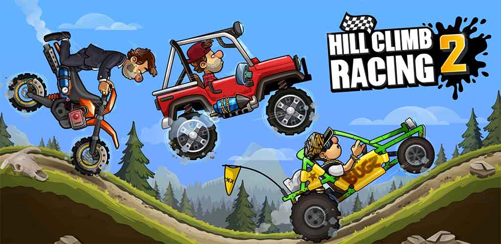بهترین بازی مسابقه ای اندروید؛ Hill Climb Racing 2