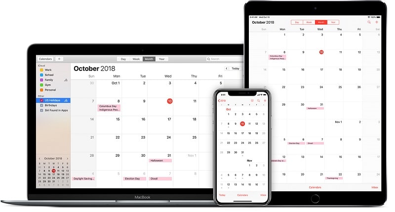 بهترین برنامه تقویم آیفون: Apple Calendar