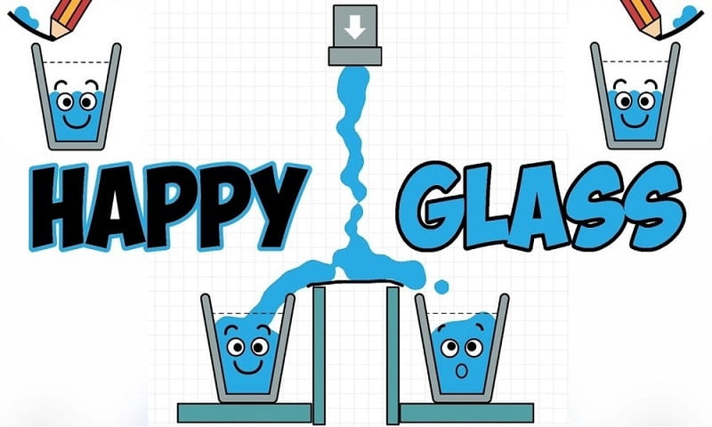 بازی اندروید happy Glass