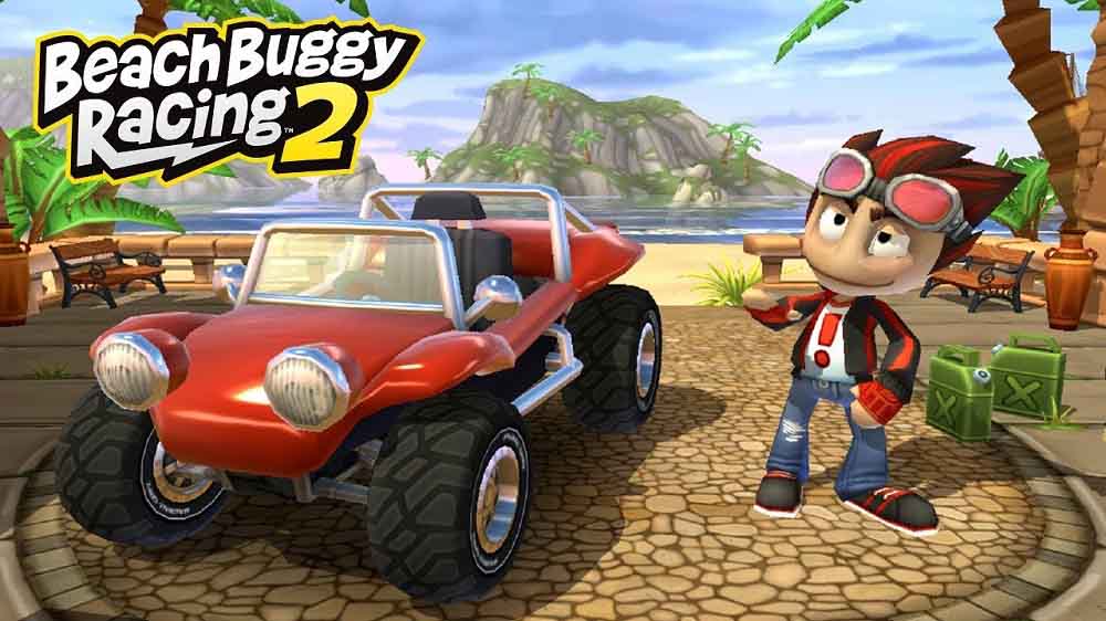 بهترین بازی های مسابقه ای؛ Beach Buggy Racing 2