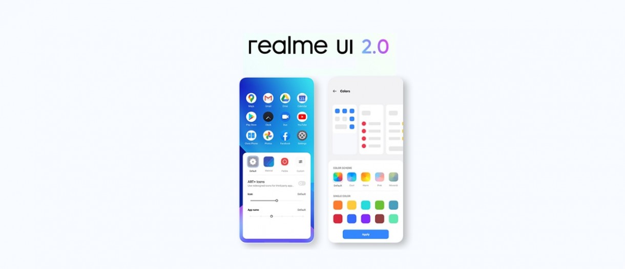 قابلیت های رابط کاربری Realme UI 2.0