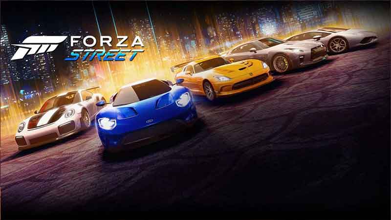 Forza Street، رقیب جدی در بین بازی های گروهی ماشینی