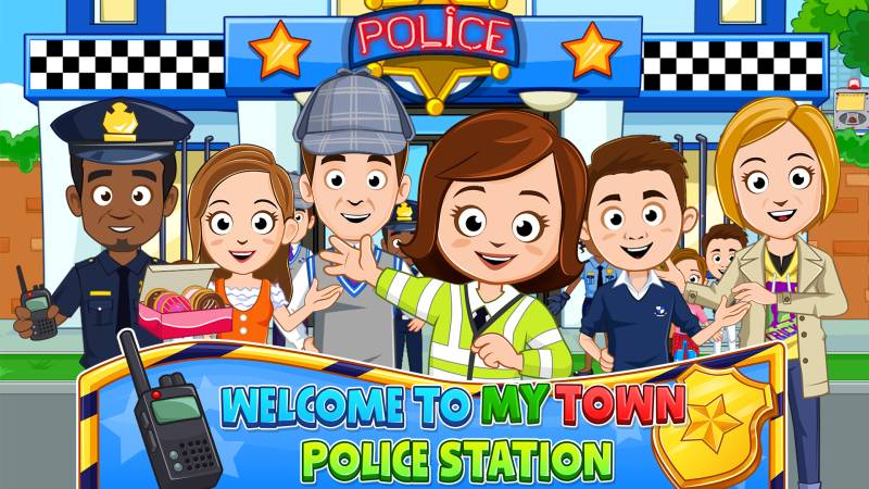 بازی My Town: Police Station