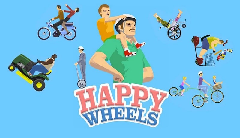 بازی آیفون happy wheels