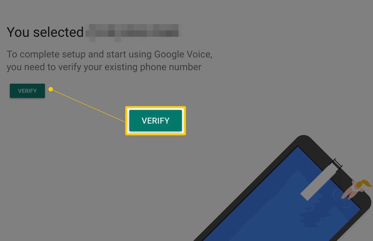 تایید شماره تلفن مجازی در گوگل ویس