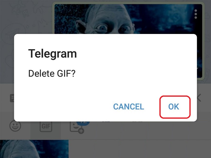 چگونه گیف تلگرام را حذف کنیم؟