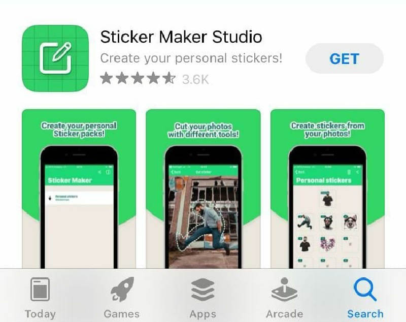 اپلیکیشن Sticker maker