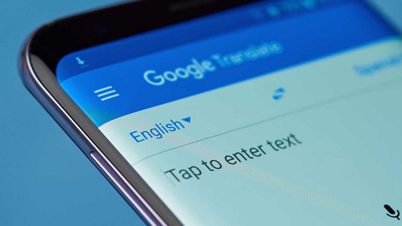 برنامه Google Translate بر روی موبایل