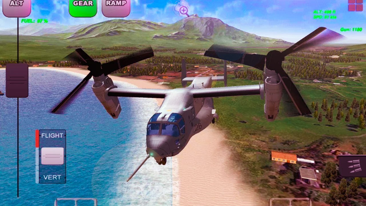 بازی Osprey Operations – Helicopter Flight Simulator