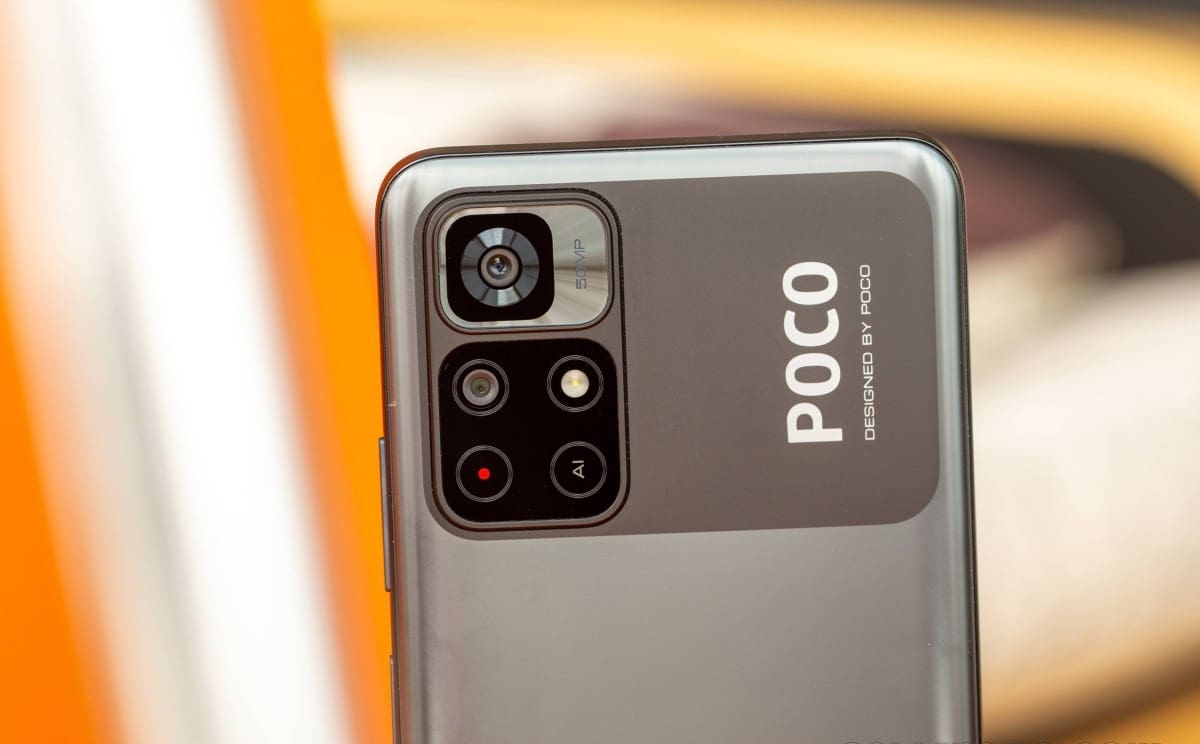 دوربین های دوگانه گوشی پوکو m4 pro