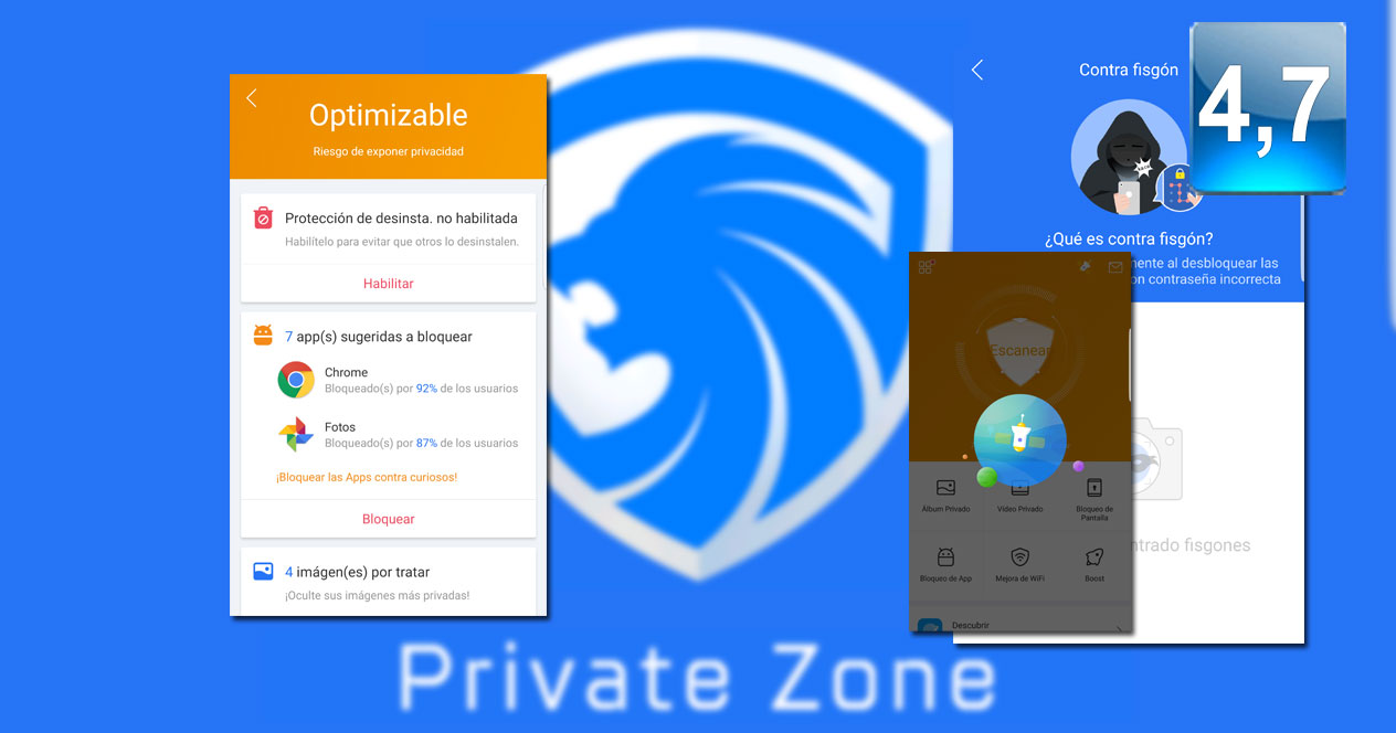 برنامه Private Zone