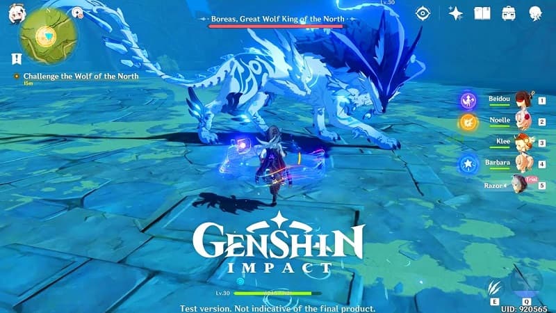 گیم پلی بازی Genshin Impact
