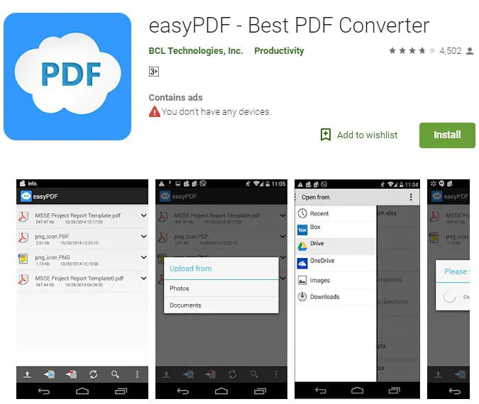 تبدیل Excel به PDF با easyPDF