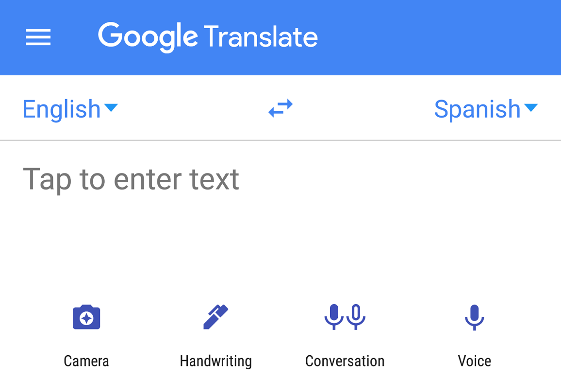 سرویس مترجم گوگل (Google Translate)