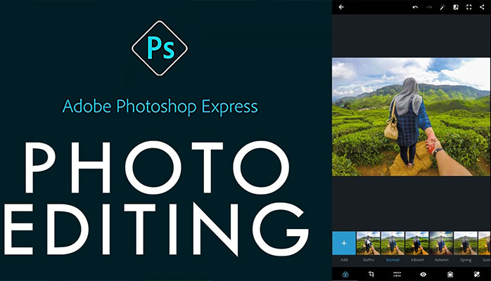 Photoshop Express Photo Editor– حرفه‌ای‌ترین در دنیای عکس‌ها