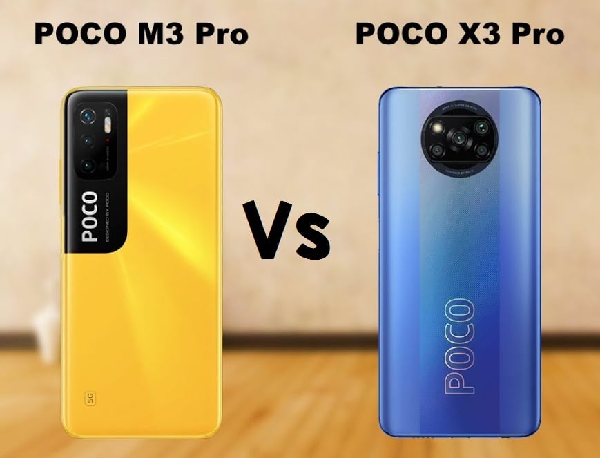 مقایسه گوشی پوکو m3 پرو با پوکو x3 پرو از لحاظ دوربین