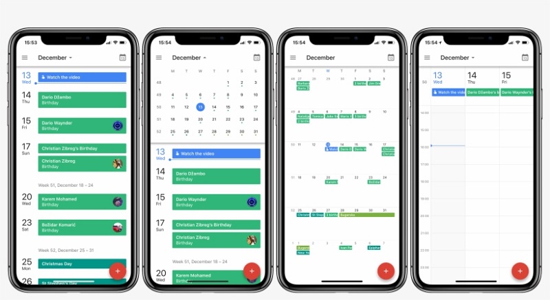 بهترین برنامه های تقویم: Google Calendar