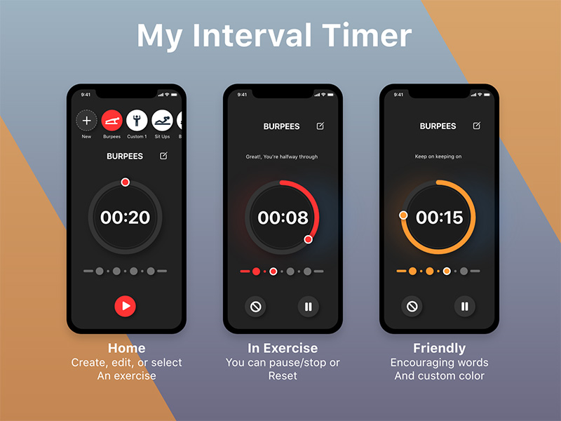 اپلیکیشن Interval Timer