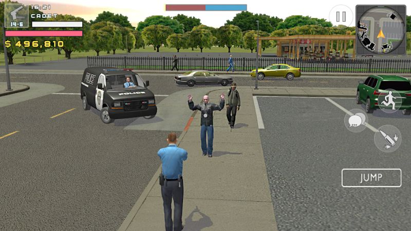 بازی Police Cop simulator. Gang War