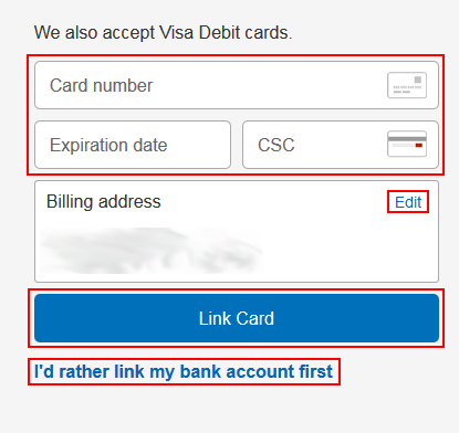 کارت اعتباری خود را به عنوان گزینه PayPal اضافه کنید