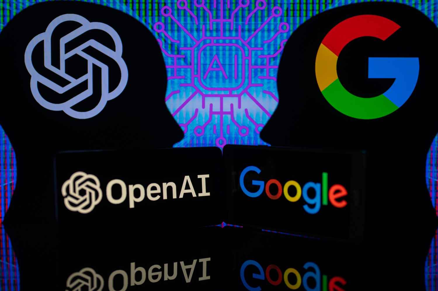 هوش مصنوعی گوگل بارد در مقابل چت جی پی تی