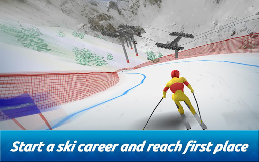 بازی اسکی سواری Top Ski Racing