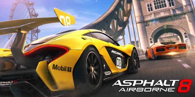 بازی آسفالت 8 نسخه Airborne 2013