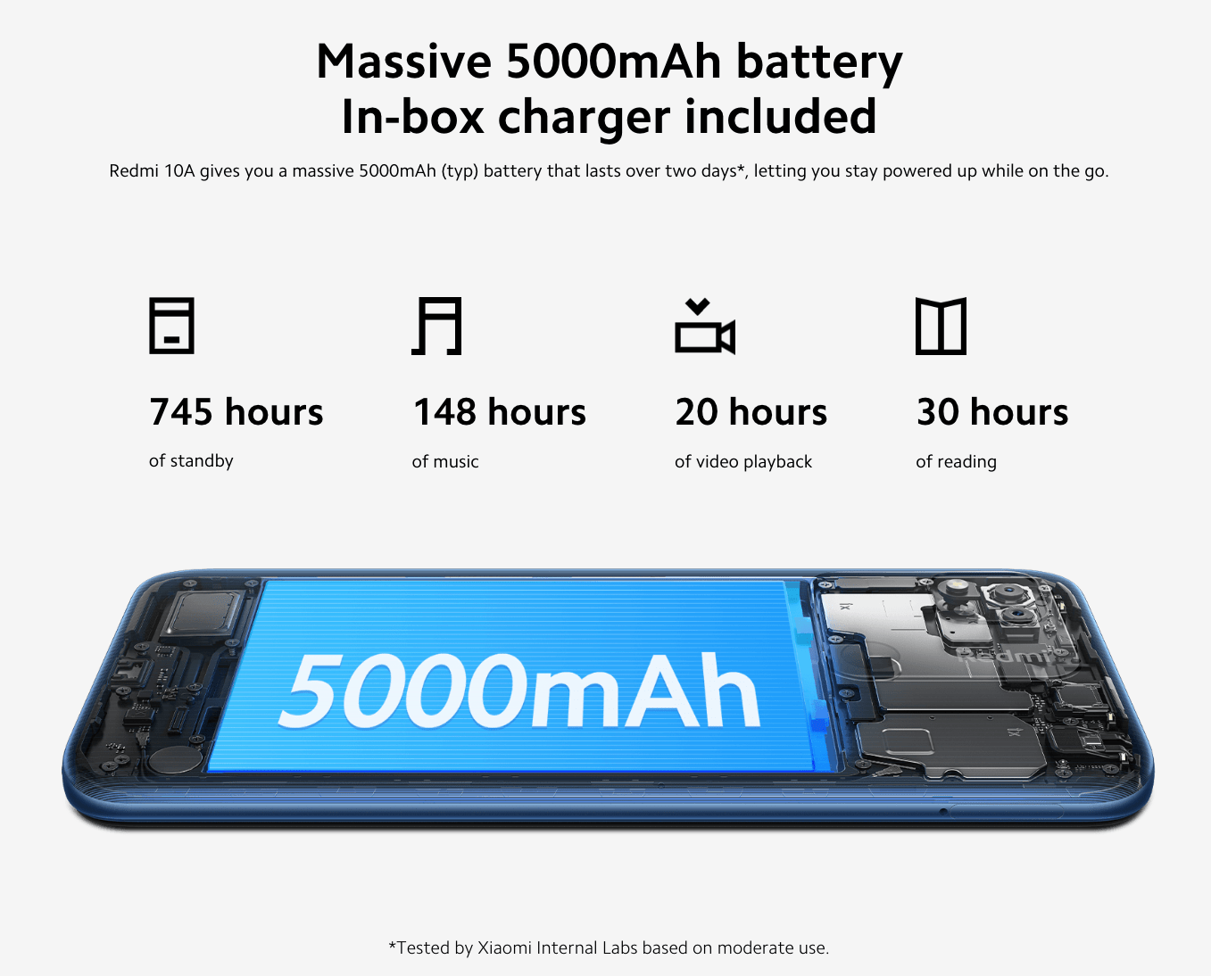 بررسی باتری گوشی 10a و 10c
