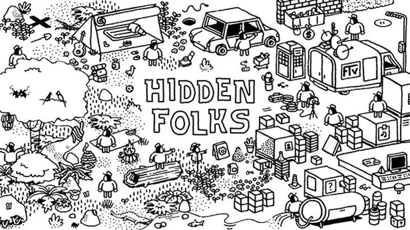 بازی Hidden Folks | موجود در اندروید و IOS | فکری-ماجراجویی | آفلاین