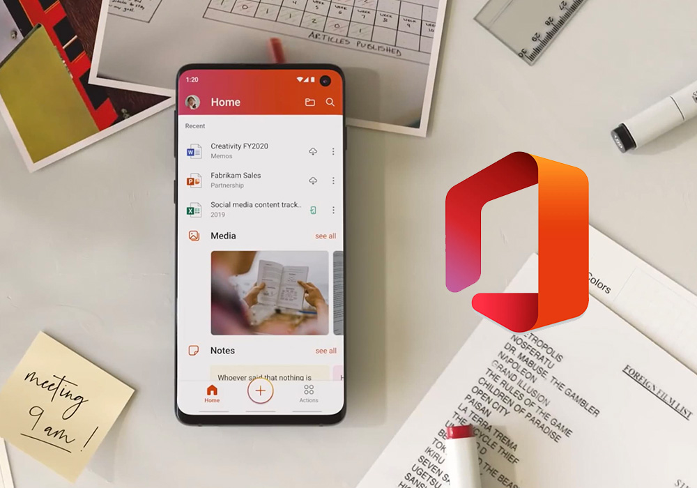 آفیس برای گوشی