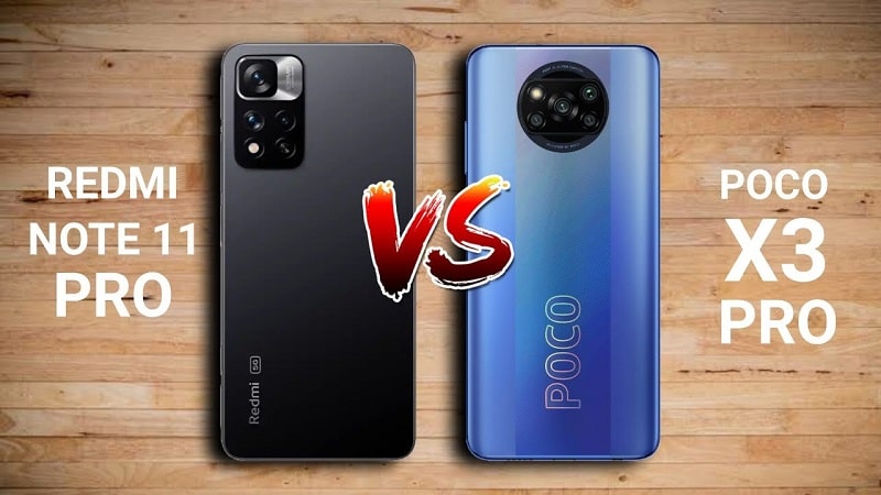 مقایسه ردمی نوت 11 پرو با پوکو X3 Pro