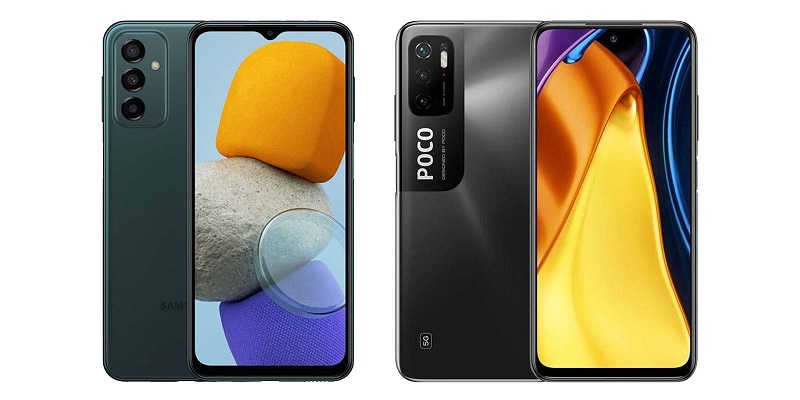 مقایسه گوشی m23 با پوکو m3 پرو؛ باتری + سخت افزار