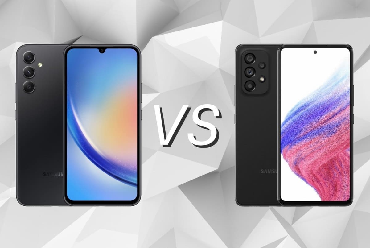 مقایسه گوشی a34 با a53 | بررسی یک انتخاب سخت