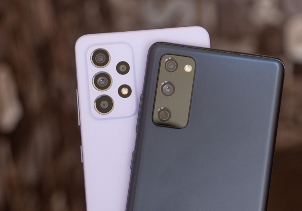 مقایسه گوشی a52s با s20 fe