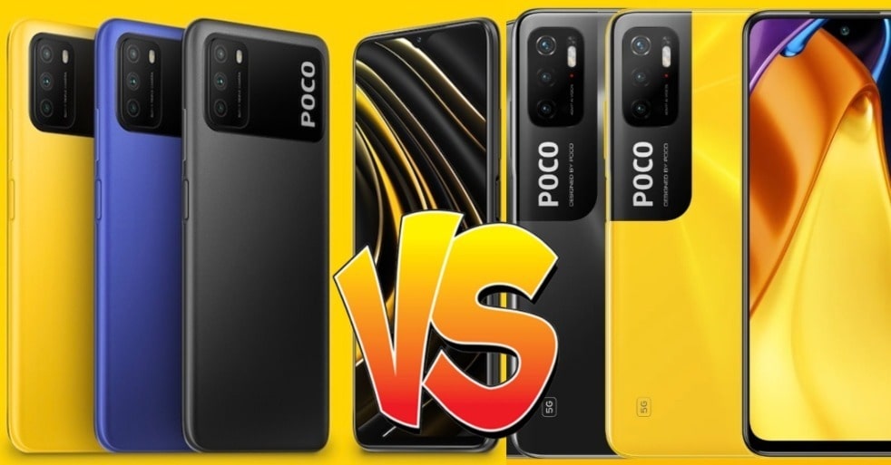 مقایسه گوشی پوکو m3 پرو با پوکو m3