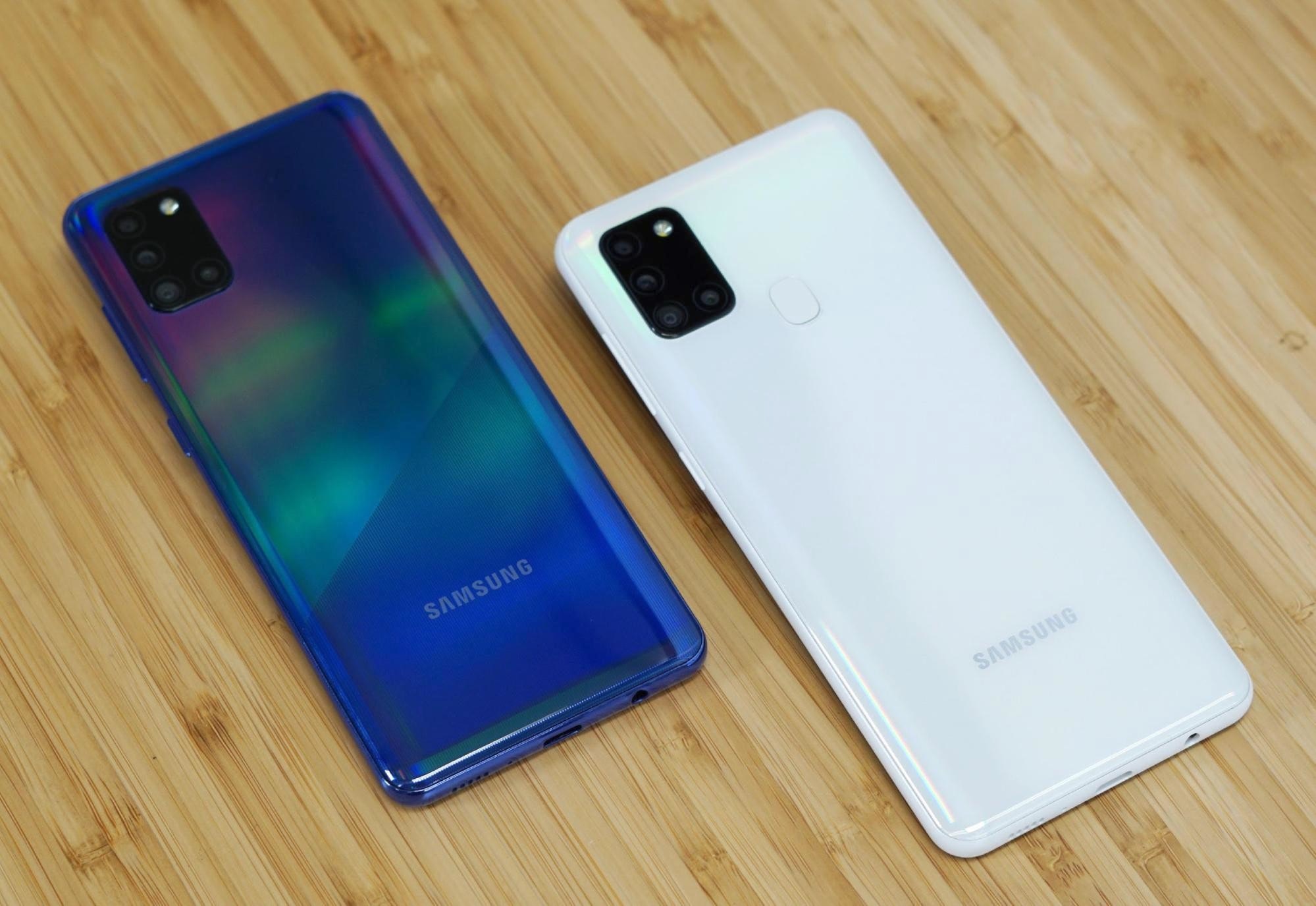 مقایسه گوشی سامسونگ a31 با a21s