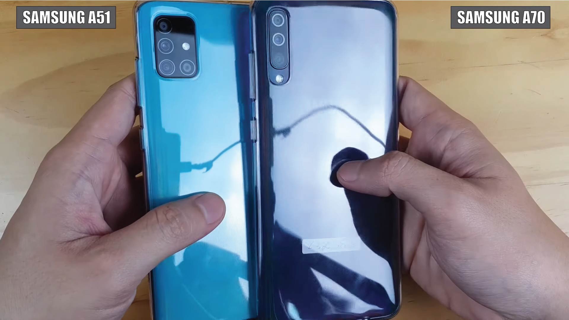 مقایسه a70 و a51