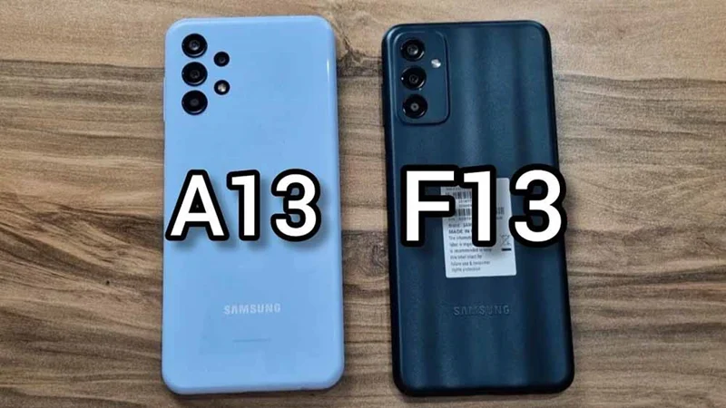 مقایسه گوشی F13 با A13؛ ارزش کدامیک بیشتر است؟