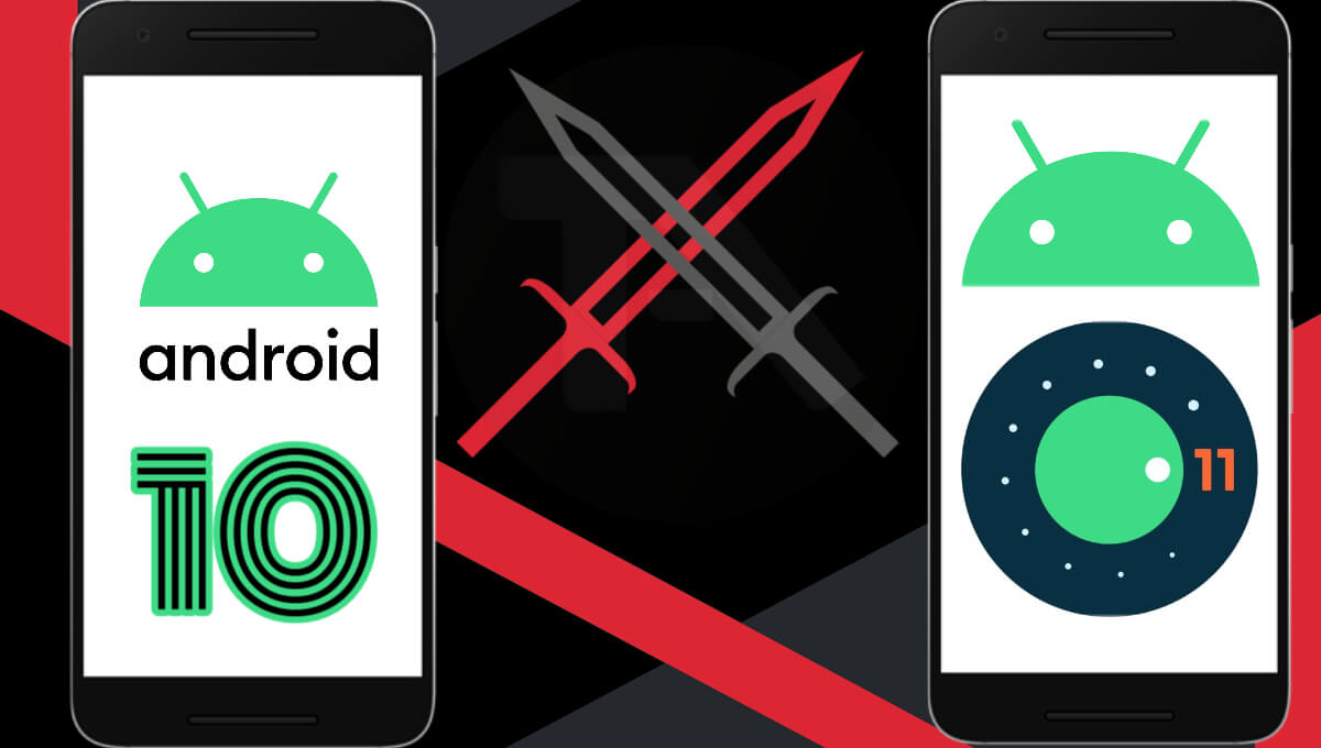 تفاوت اندروید ۱۰ و ۱۱