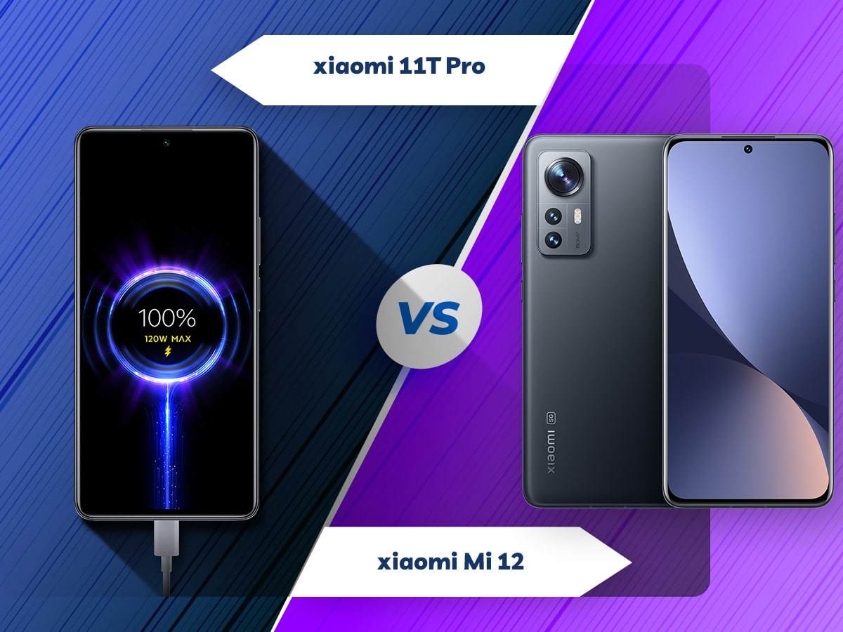 مقایسه شیائومی 12 با 11T Pro؛ نبرد دو غول شیائومی