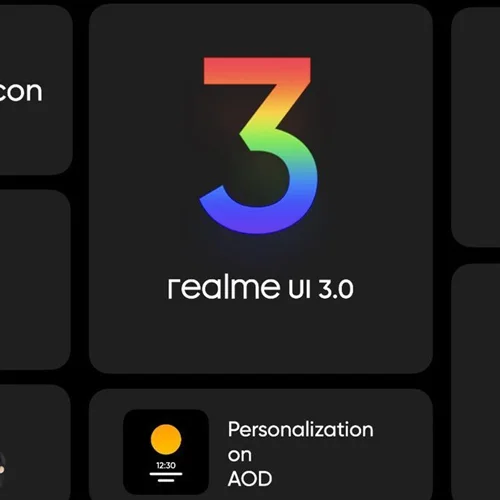 رابط کاربری Realme UI 3.0