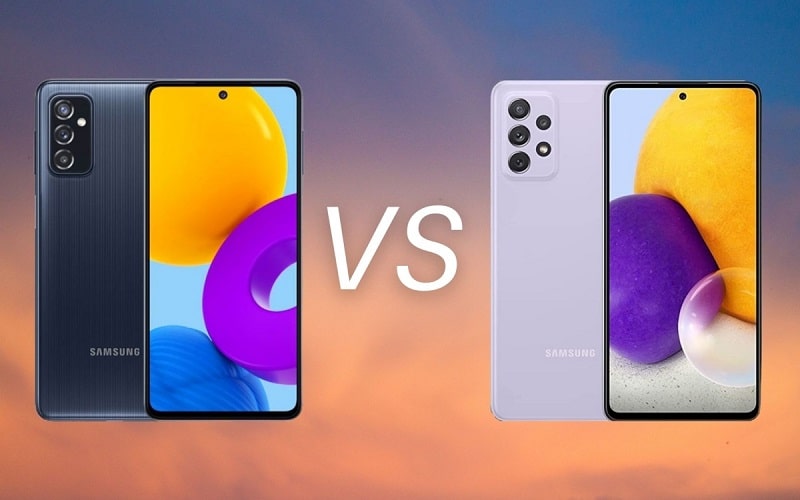 مقایسه گوشی M52 با A72؛ میان رده های قدرتمند سامسونگ