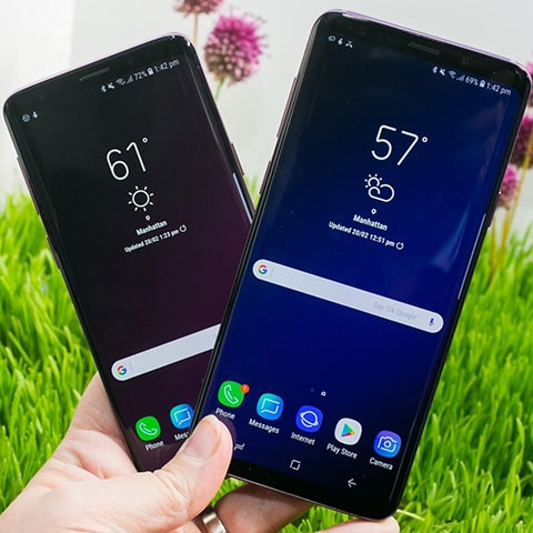 مقایسه s8 plus با s9 plus