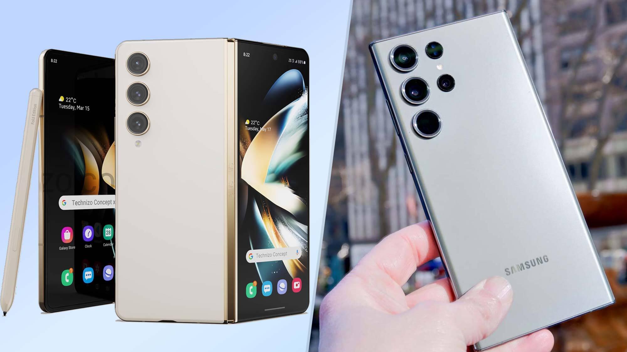 مقایسه گوشی Z Fold 5 با گوشی S23 اولترا؛ وقتی بزرگان رقابت می‌کنند