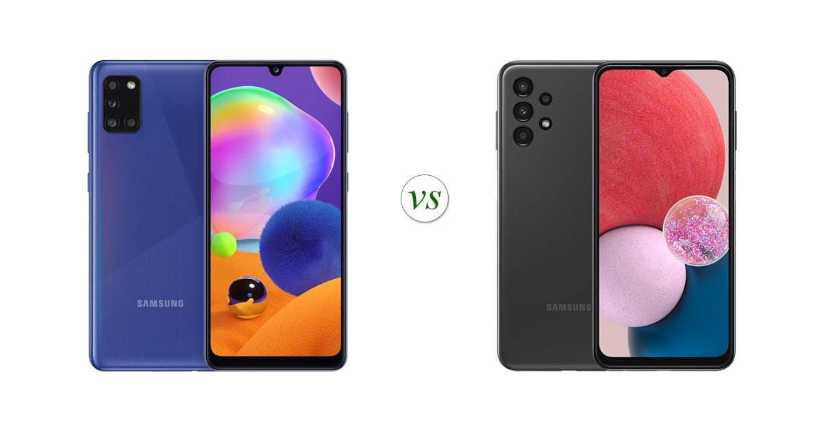 مقایسه گوشی a13 و a31؛ نقد و بررسی میان رده های سامسونگ