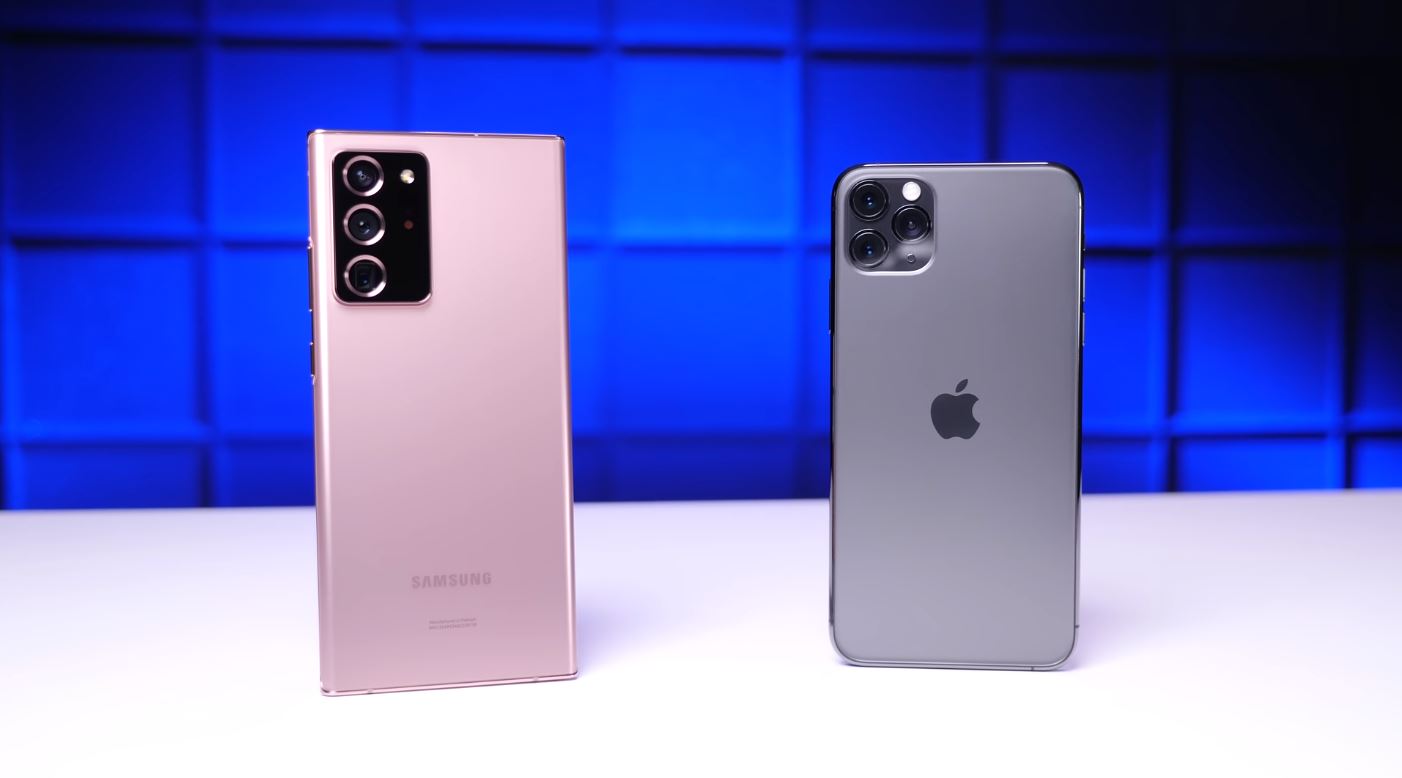 مقایسه دوربین نوت 20 اولترا با آیفون 11 پرو مکس